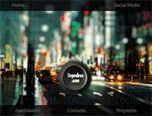 Tablet Screenshot of depedros.com